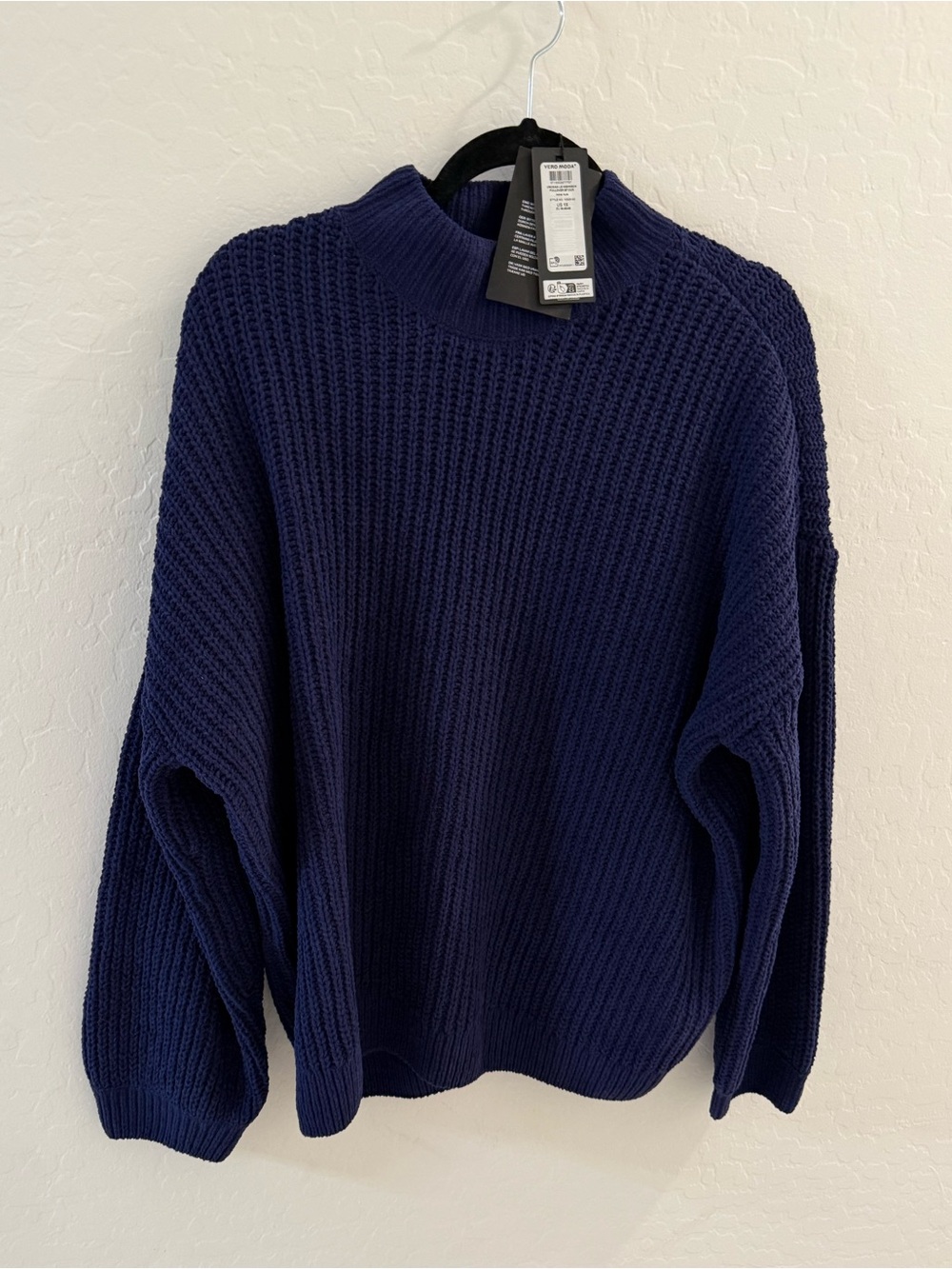 Vero Moda NWT Chunky Knit Mock Neck Sweater